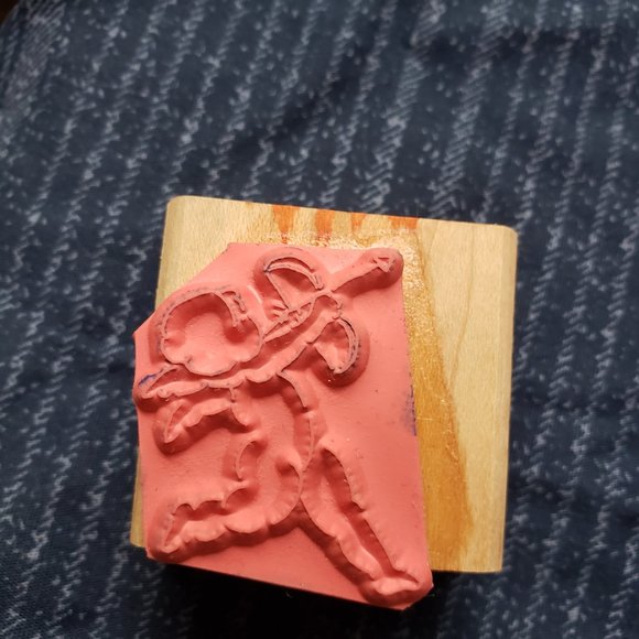 Valentines Day Wooden Stamp Lot Set of 11 JRL Design - Picture 6 of 6